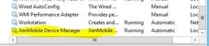 XenMobile Device Manager Service